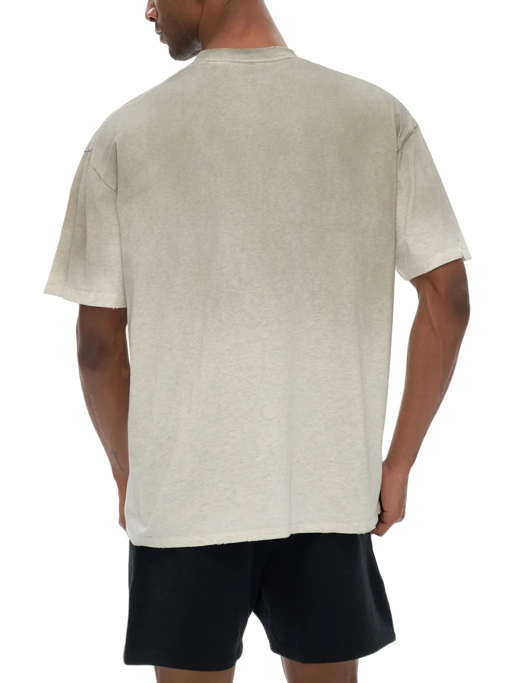 LUXURY TERMINAL - Vintage Washed Frayed T-Shirt