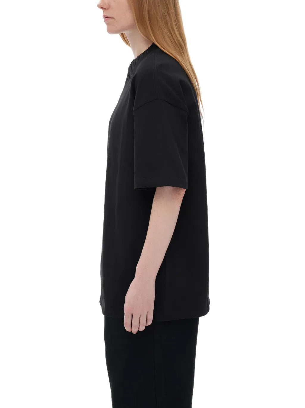 LUXURY TERMINAL - Heavyweight Knitted Round Neck T-Shirt