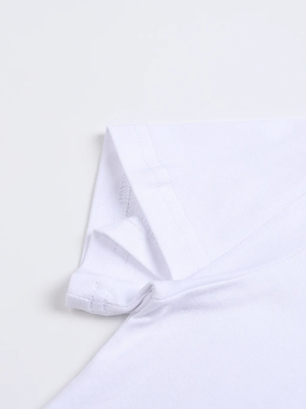 LUXURY TERMINAL - Fitted Crop Cotton T-Shirt