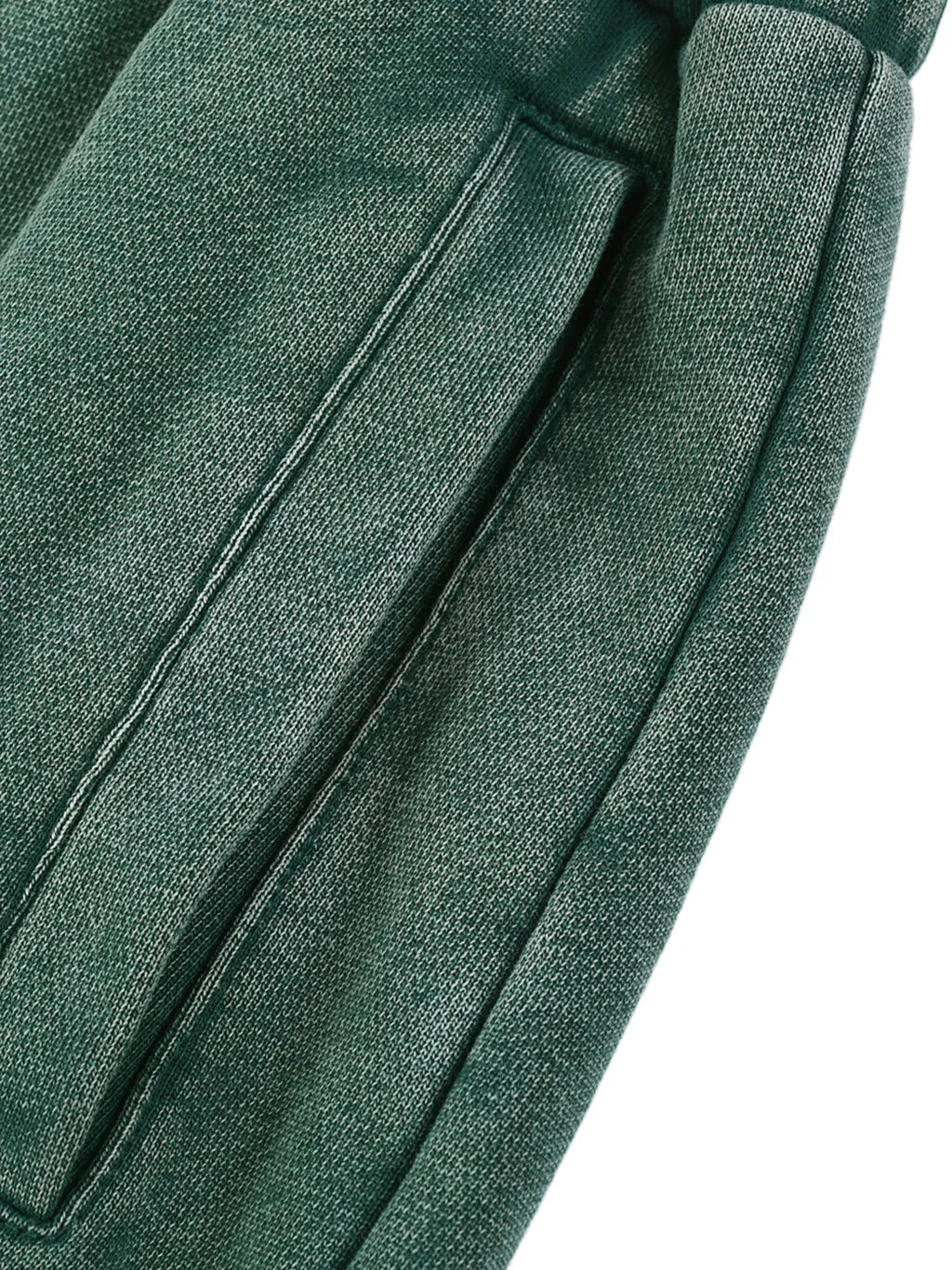 LUXURY TERMINAL - Snow Wash Heavyweight Jogged Sweatpants