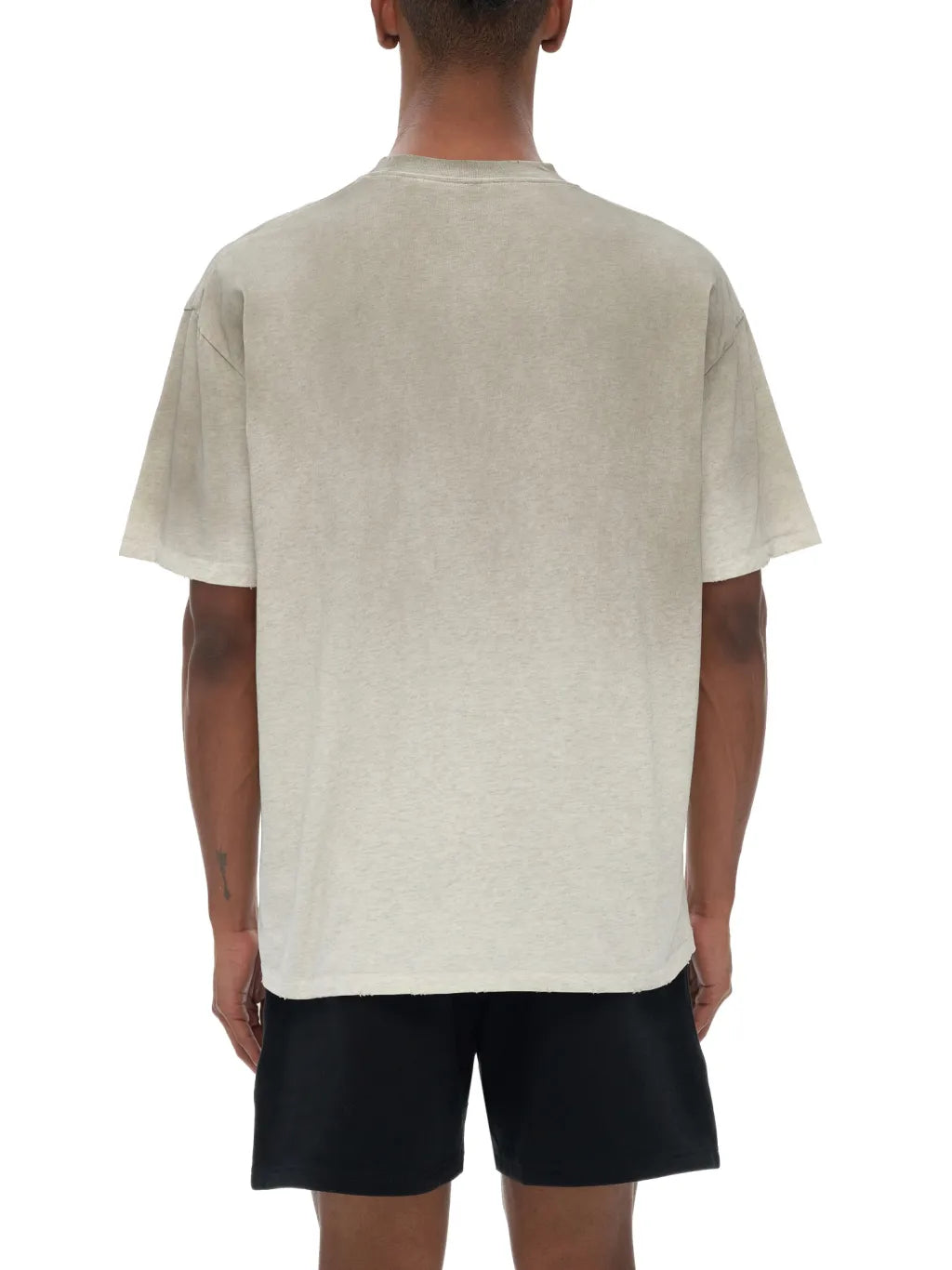 LUXURY TERMINAL - Vintage Washed Frayed T-Shirt