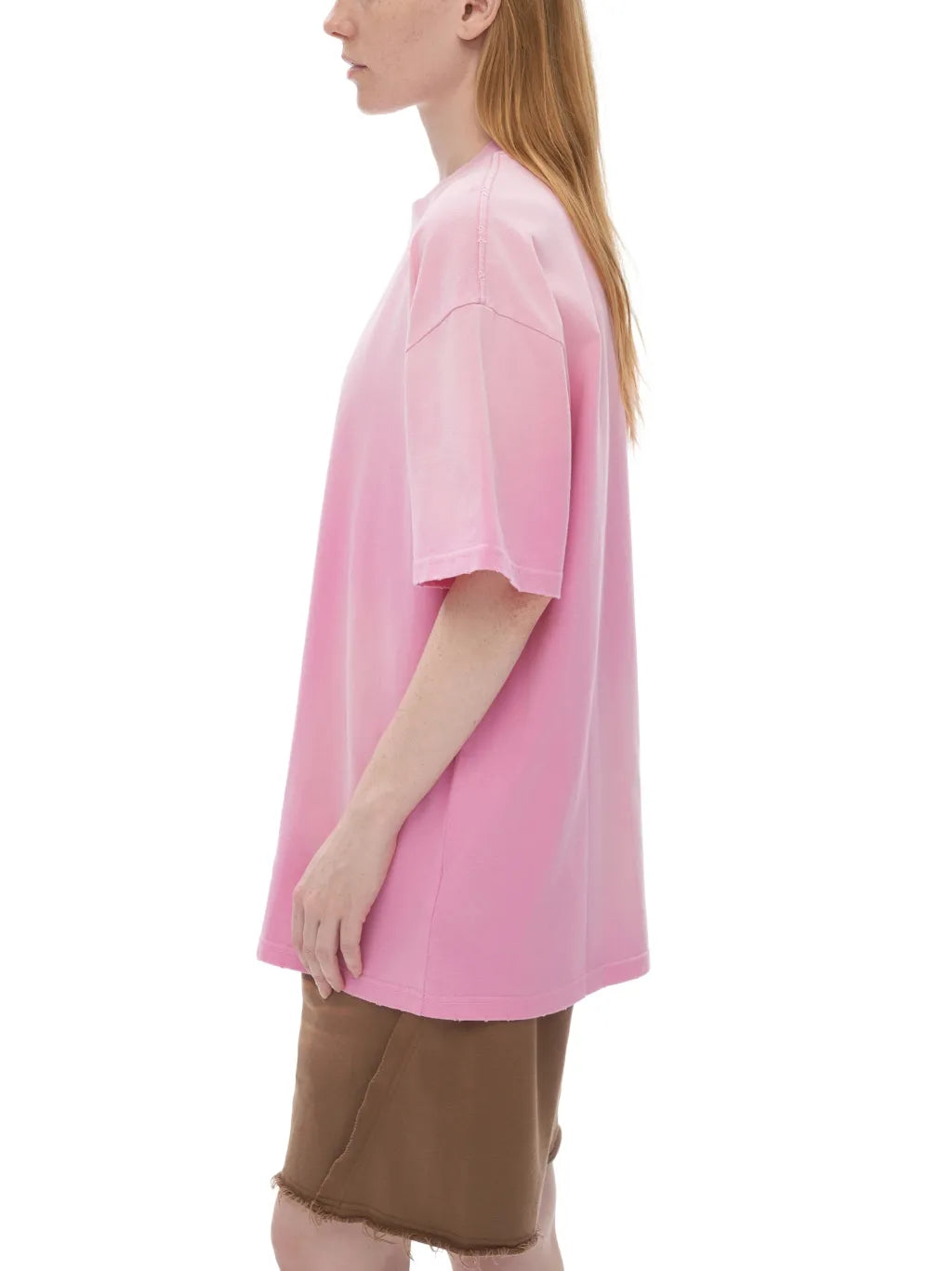 LUXURY TERMINAL - Hand-Frayed Sunfade T-Shirt