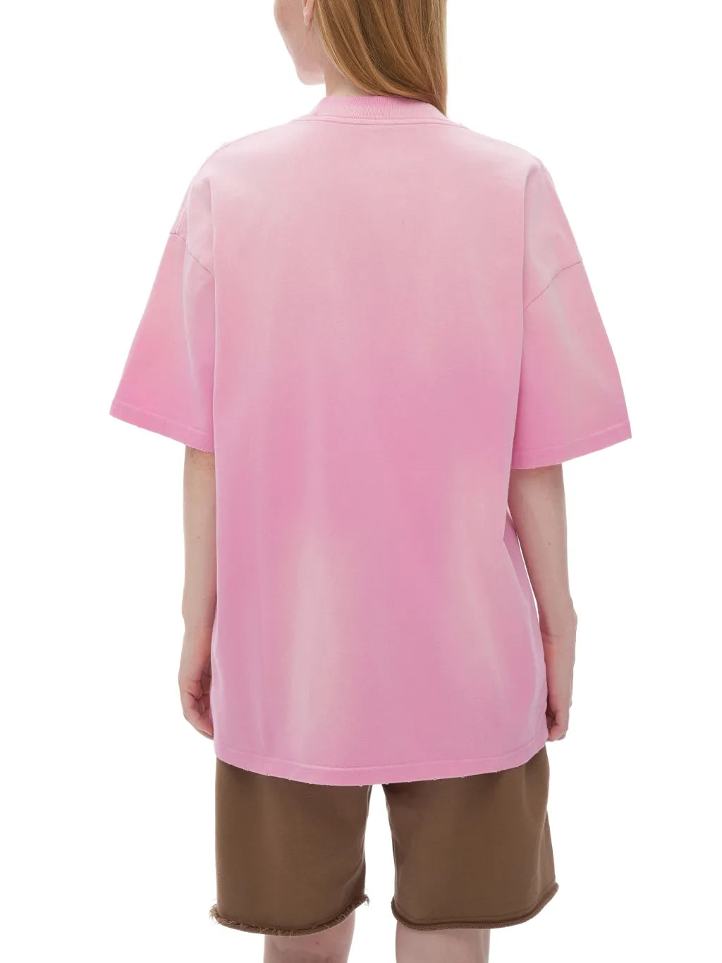 LUXURY TERMINAL - Hand-Frayed Sunfade T-Shirt