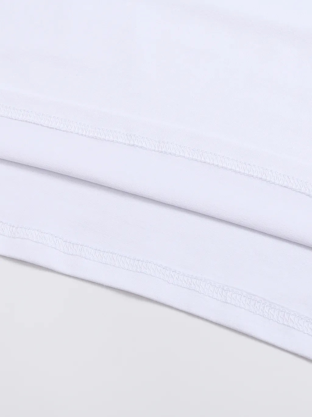 LUXURY TERMINAL - Fitted Crop Cotton T-Shirt