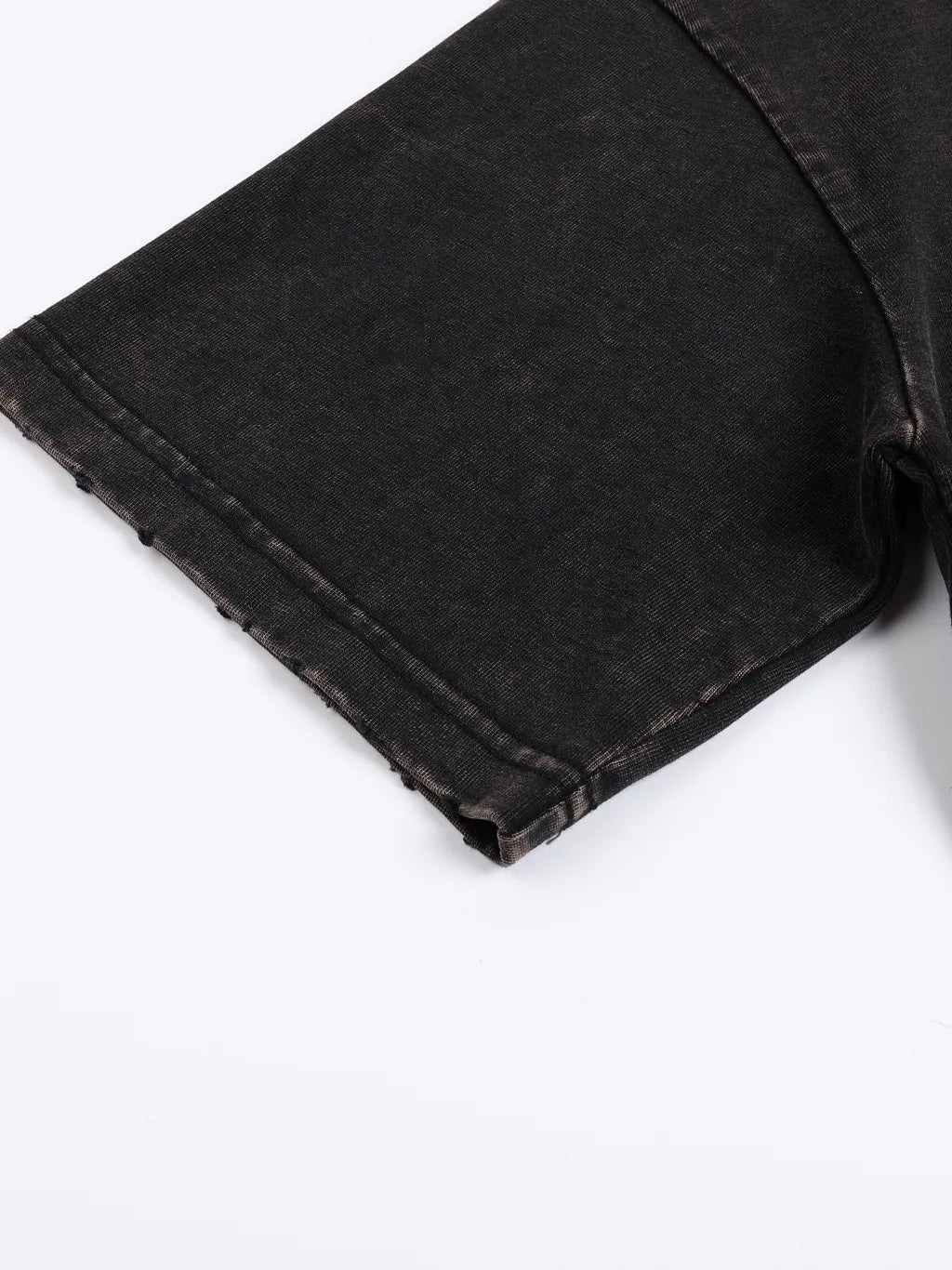 LUXURY TERMINAL - Vintage Washed Frayed Edge T-Shirt
