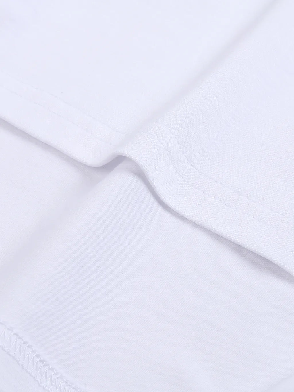 LUXURY TERMINAL - Fitted Crop Cotton T-Shirt