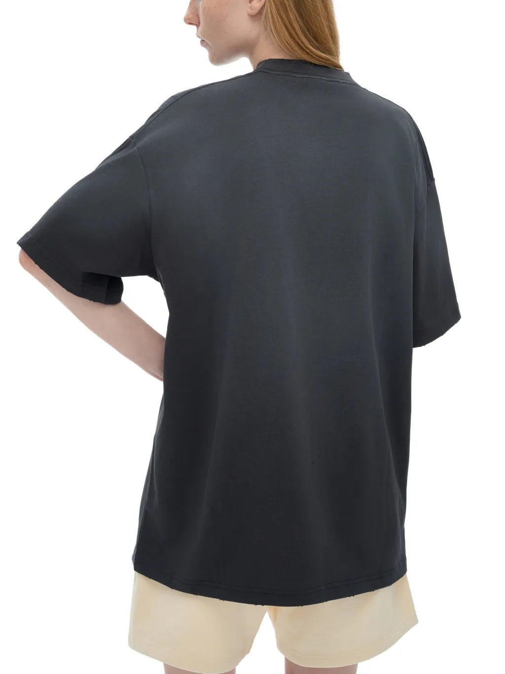 LUXURY TERMINAL - Vintage Washed Frayed T-Shirt