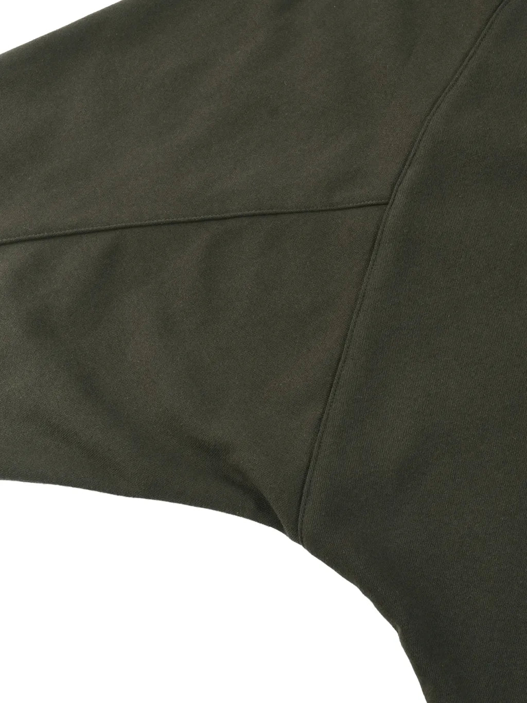 LUXURY TERMINAL - Dolman Sleeve Zip-Through Fleece Hoodie