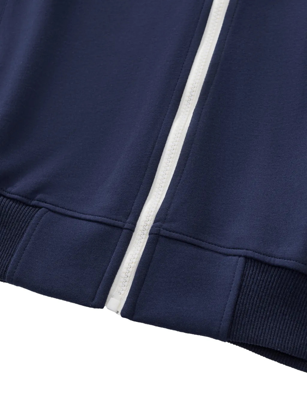 LUXURY TERMINAL - Contrast Side-Stripe Stand Collar Jacket