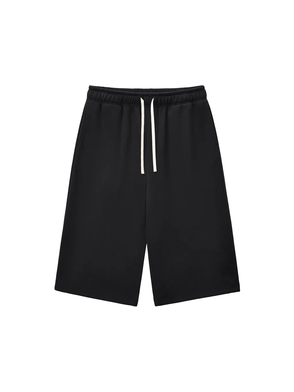 LUXURY TERMINAL - Relaxed Drawstring 3/4 Sweatpants