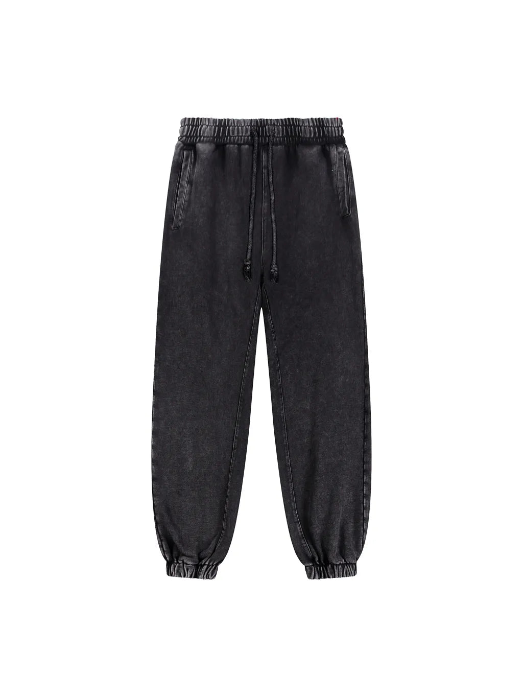 LUXURY TERMINAL - Snow Wash Heavyweight Jogged Sweatpants