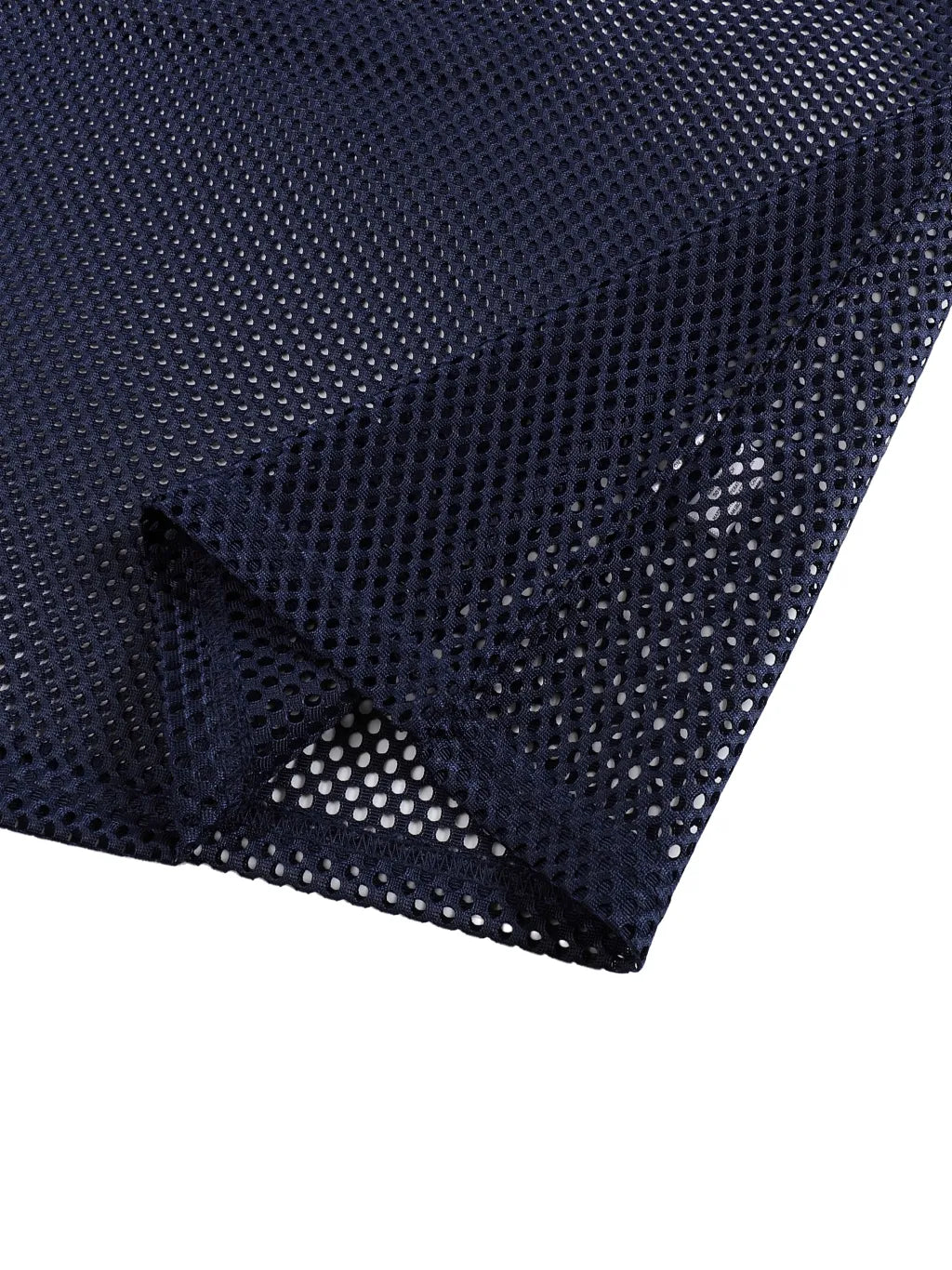 LUXURY TERMINAL - See-through Boxy Net T-Shirt
