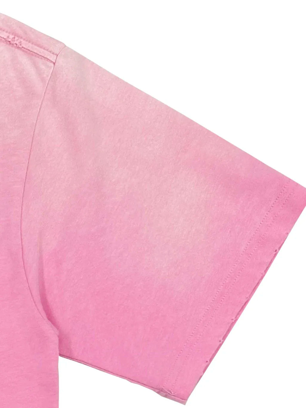 LUXURY TERMINAL - Hand-Frayed Sunfade T-Shirt