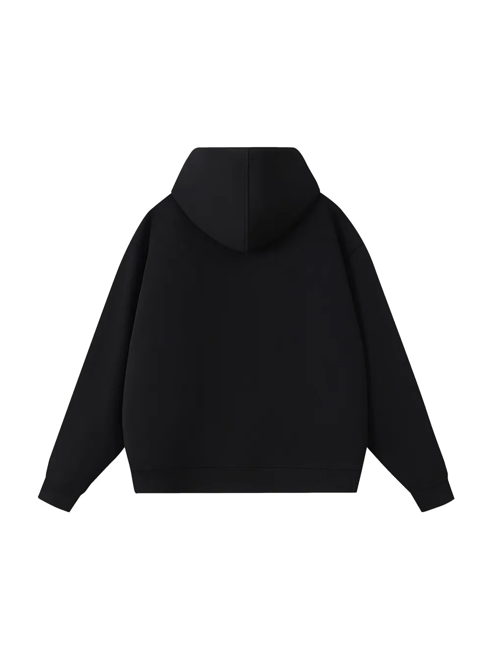 LUXURY TERMINAL - Essential Heavyweight High Neck Zip-Up Hoodie