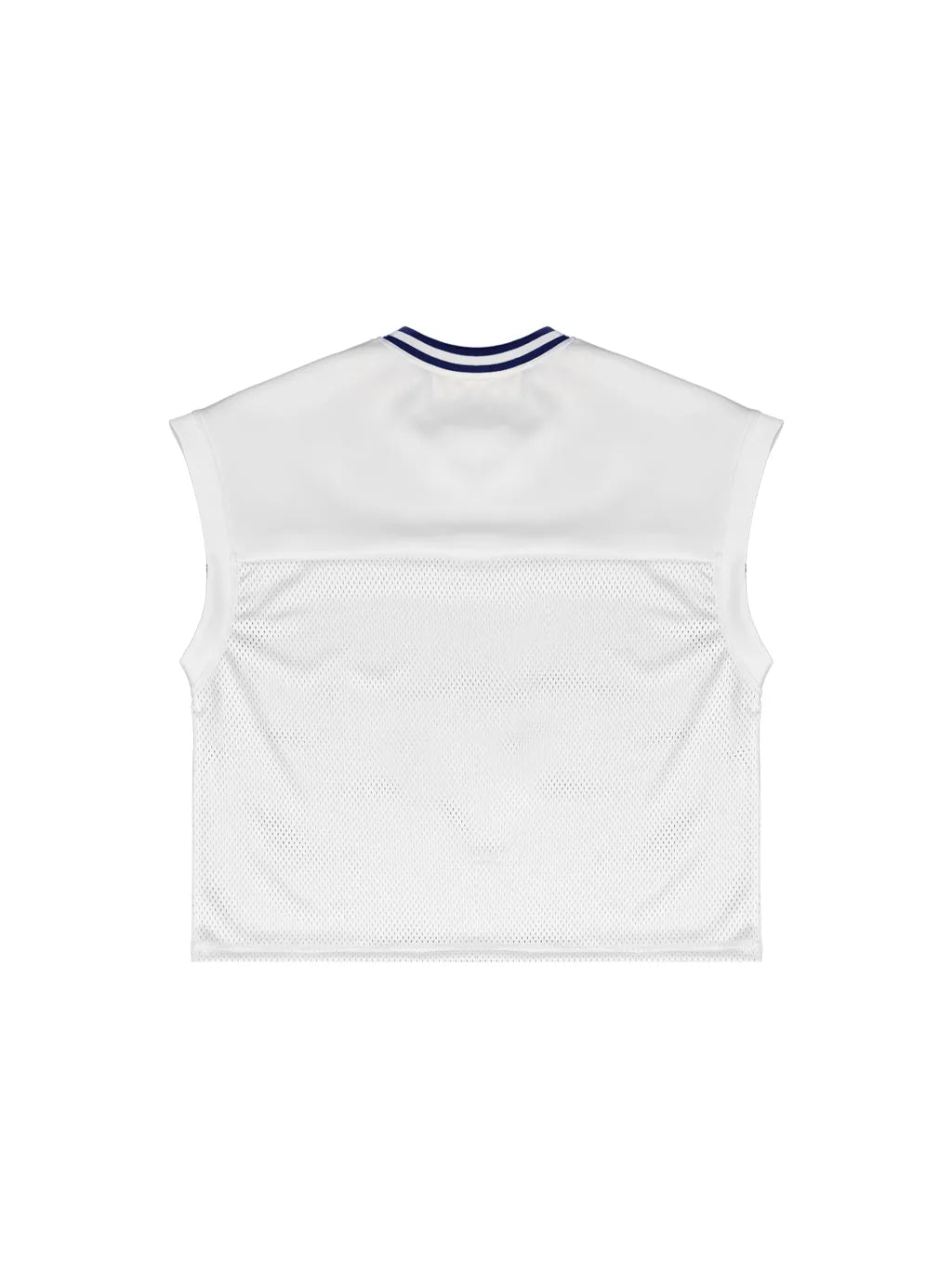 LUXURY TERMINAL - Loose Sleeveless Mesh T-Shirt