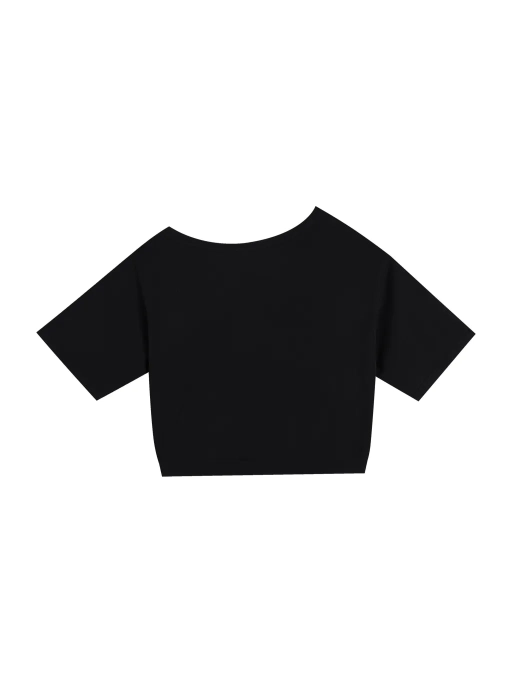 LUXURY TERMINAL - Asymmetric Shoulder Oversized Cotton T-Shirt