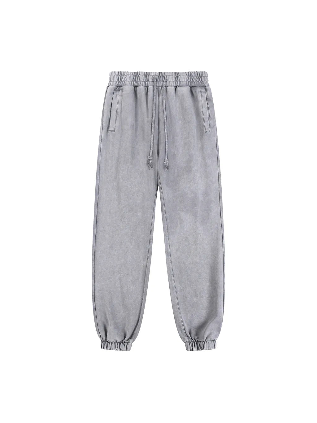 LUXURY TERMINAL - Snow Wash Heavyweight Jogged Sweatpants