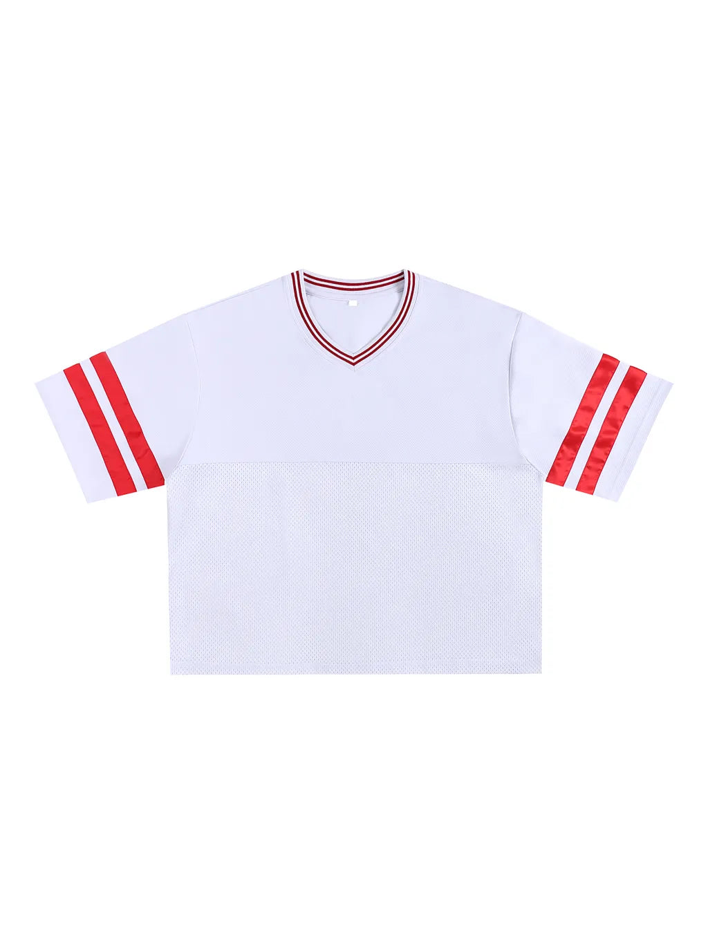 LUXURY TERMINAL - Taped Mesh Boxy T-Shirt