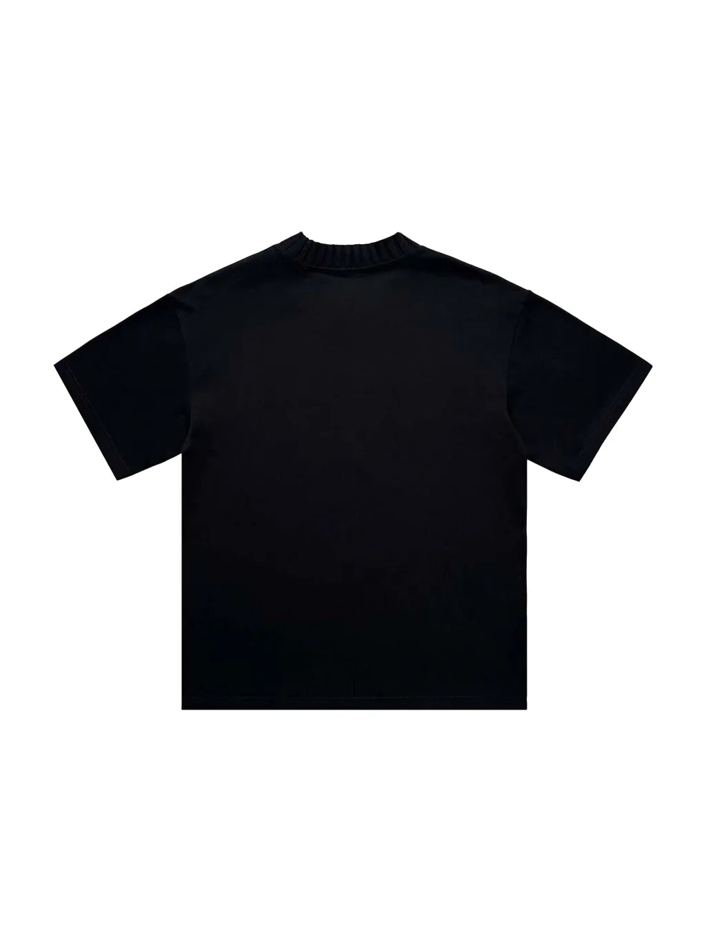 LUXURY TERMINAL - Heavyweight Knitted Round Neck T-Shirt
