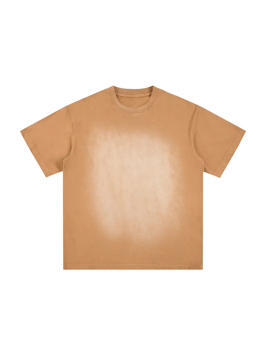 LUXURY TERMINAL - Square Patch Monkey Washed T-Shirt