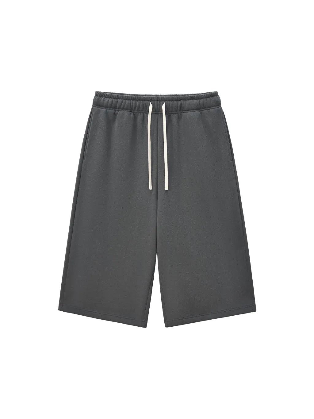 LUXURY TERMINAL - Relaxed Drawstring 3/4 Sweatpants