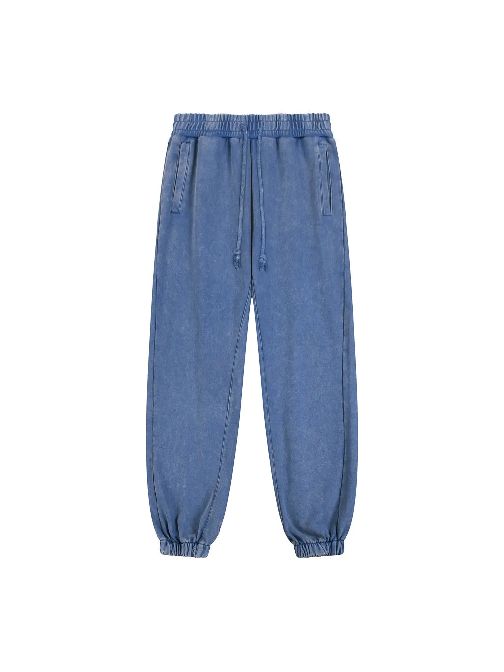 LUXURY TERMINAL - Snow Wash Heavyweight Jogged Sweatpants