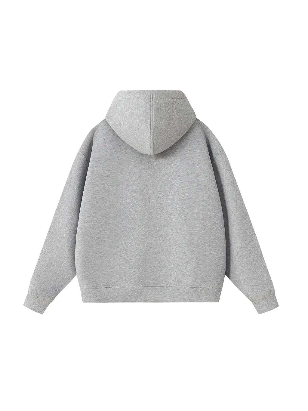 LUXURY TERMINAL - Essential Heavyweight High Neck Zip-Up Hoodie
