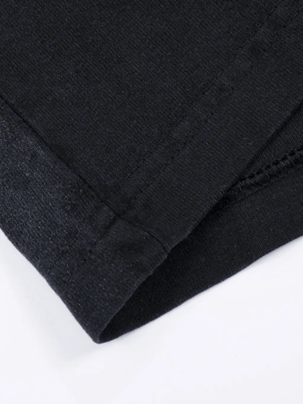 LUXURY TERMINAL - Irregular Stripe Frayed Edge T-Shirt