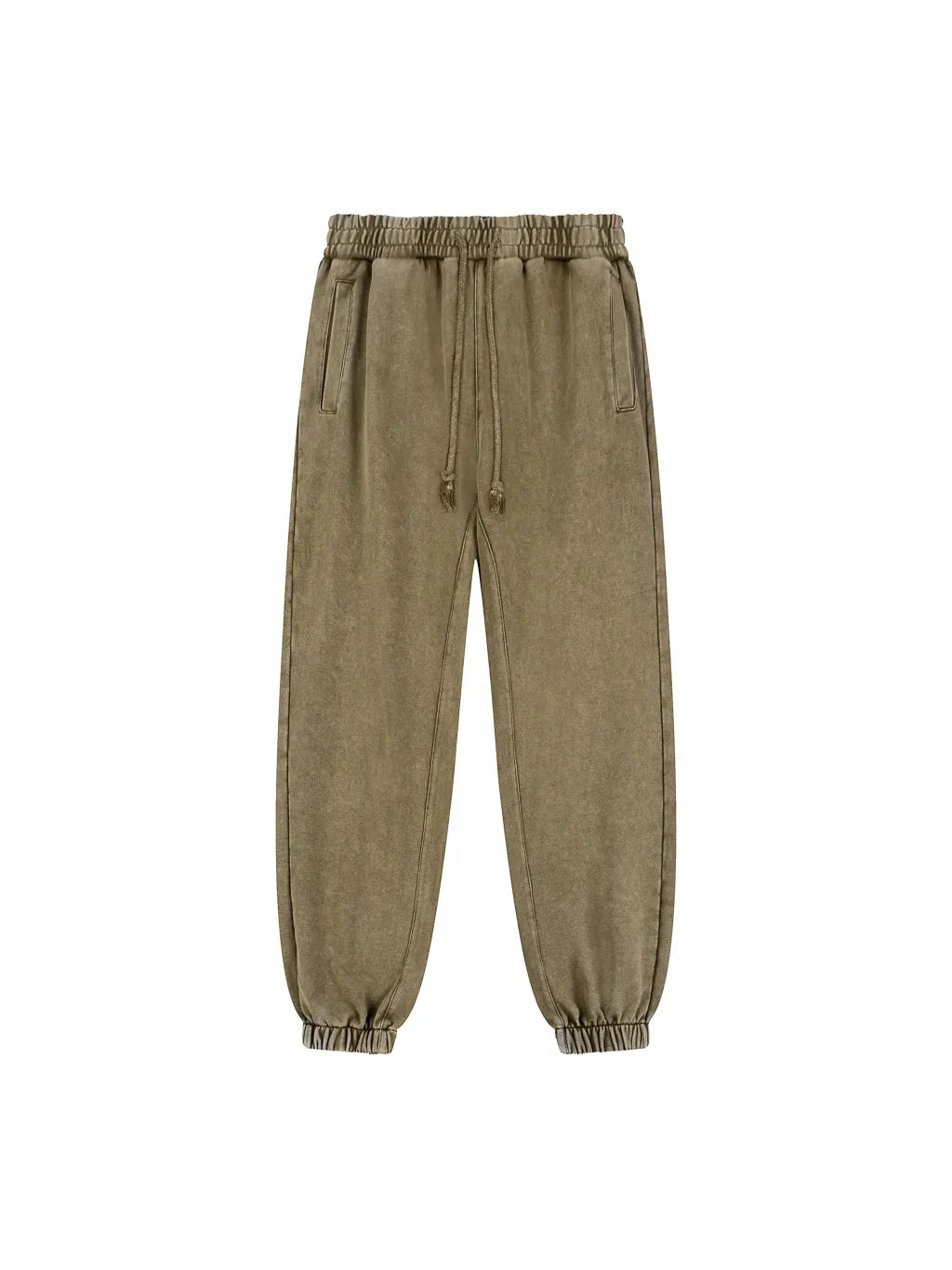LUXURY TERMINAL - Snow Wash Heavyweight Jogged Sweatpants