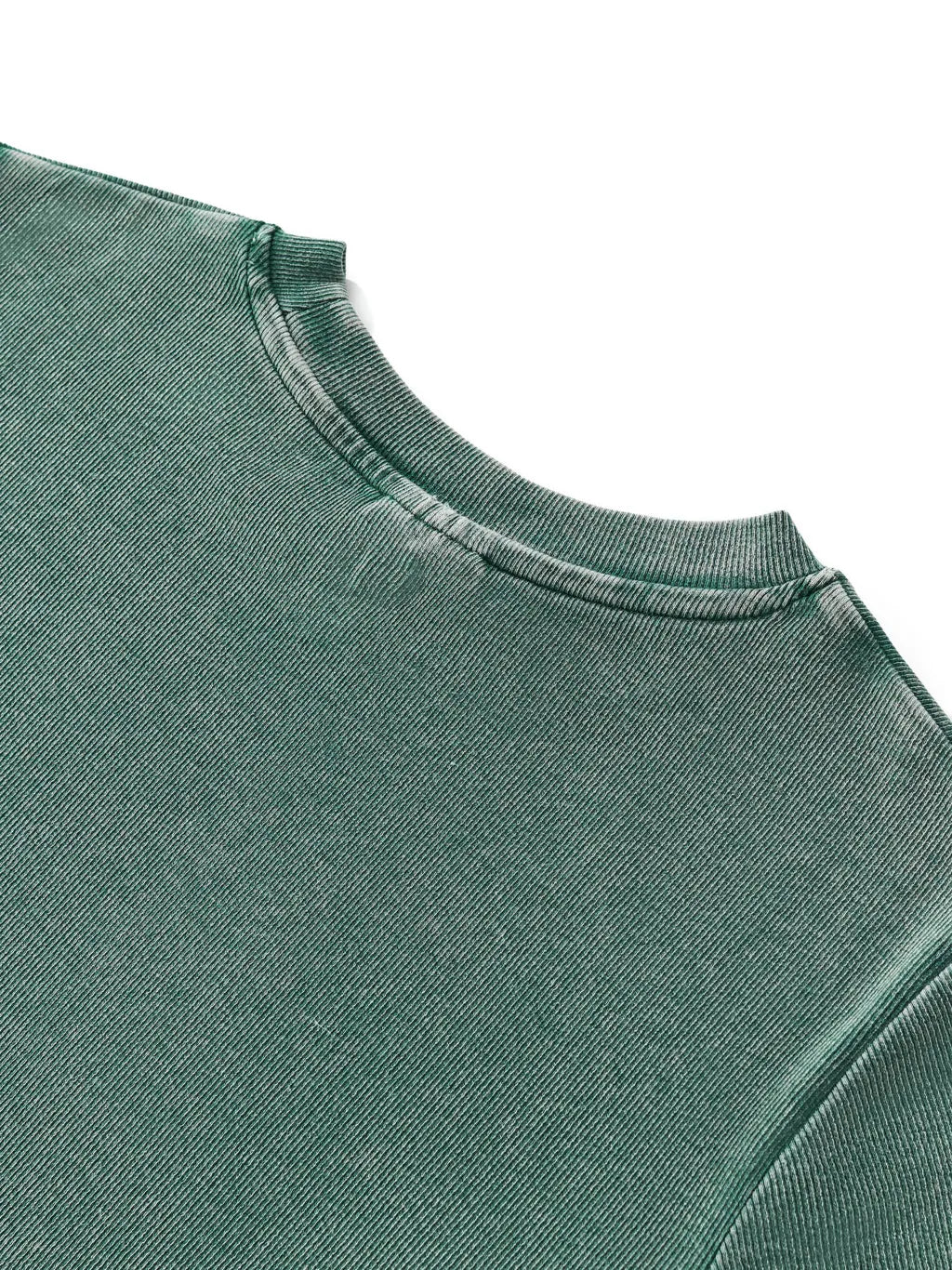 LUXURY TERMINAL - Vintage Washed Bodycon Cotton T-Shirt