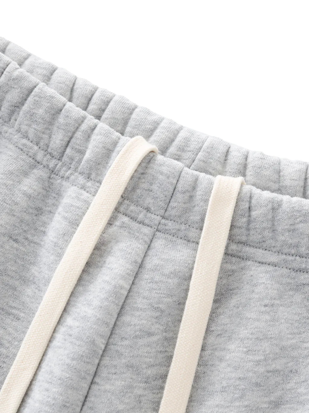 LUXURY TERMINAL - Essential Fleece Drawstring Sweatshorts