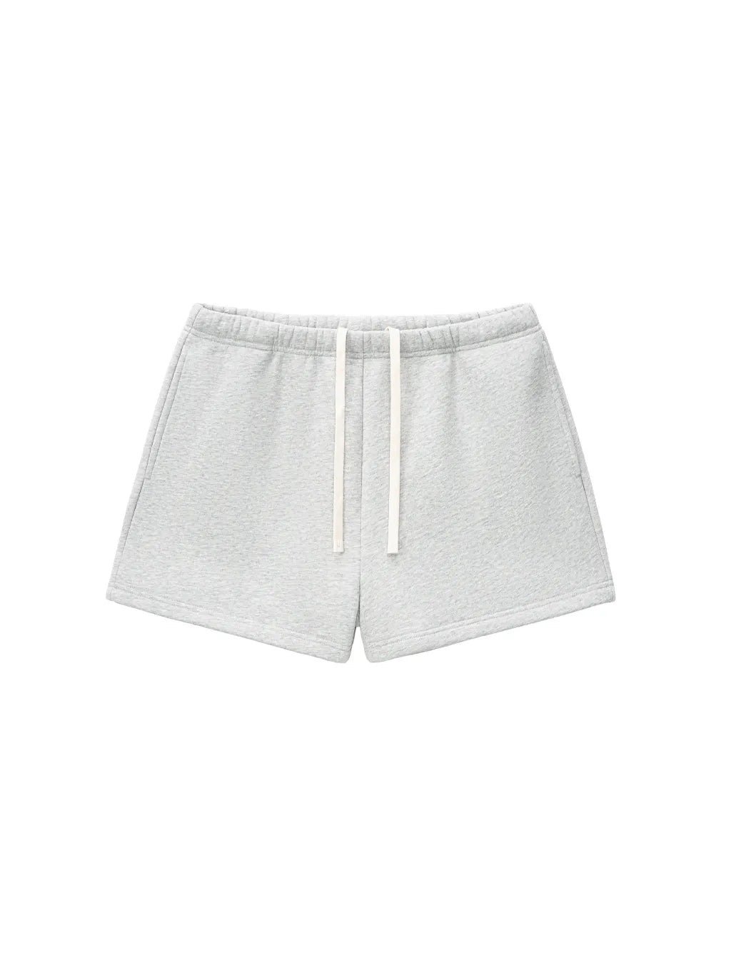 LUXURY TERMINAL - Essential Fleece Drawstring Sweatshorts