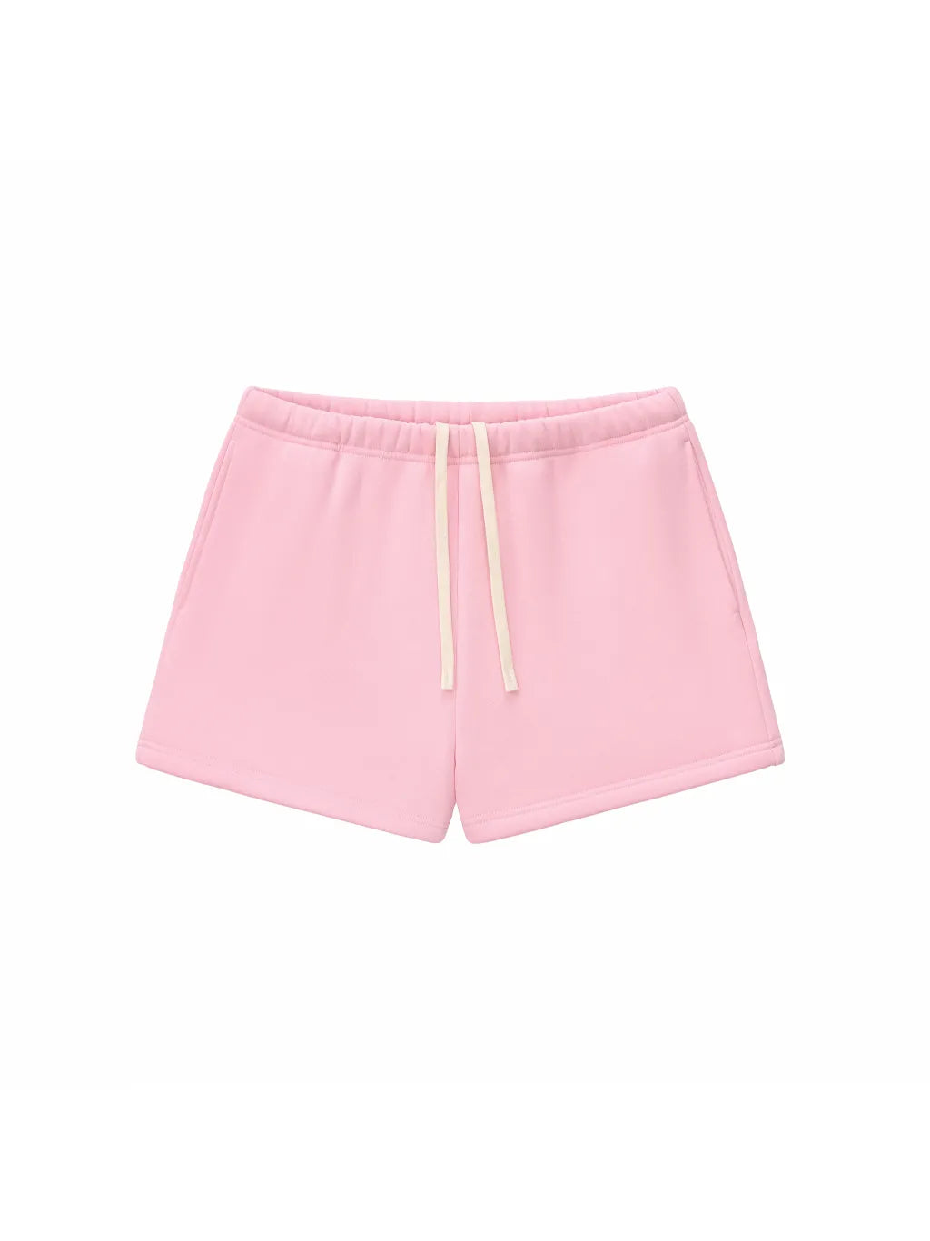 LUXURY TERMINAL - Essential Fleece Drawstring Sweatshorts