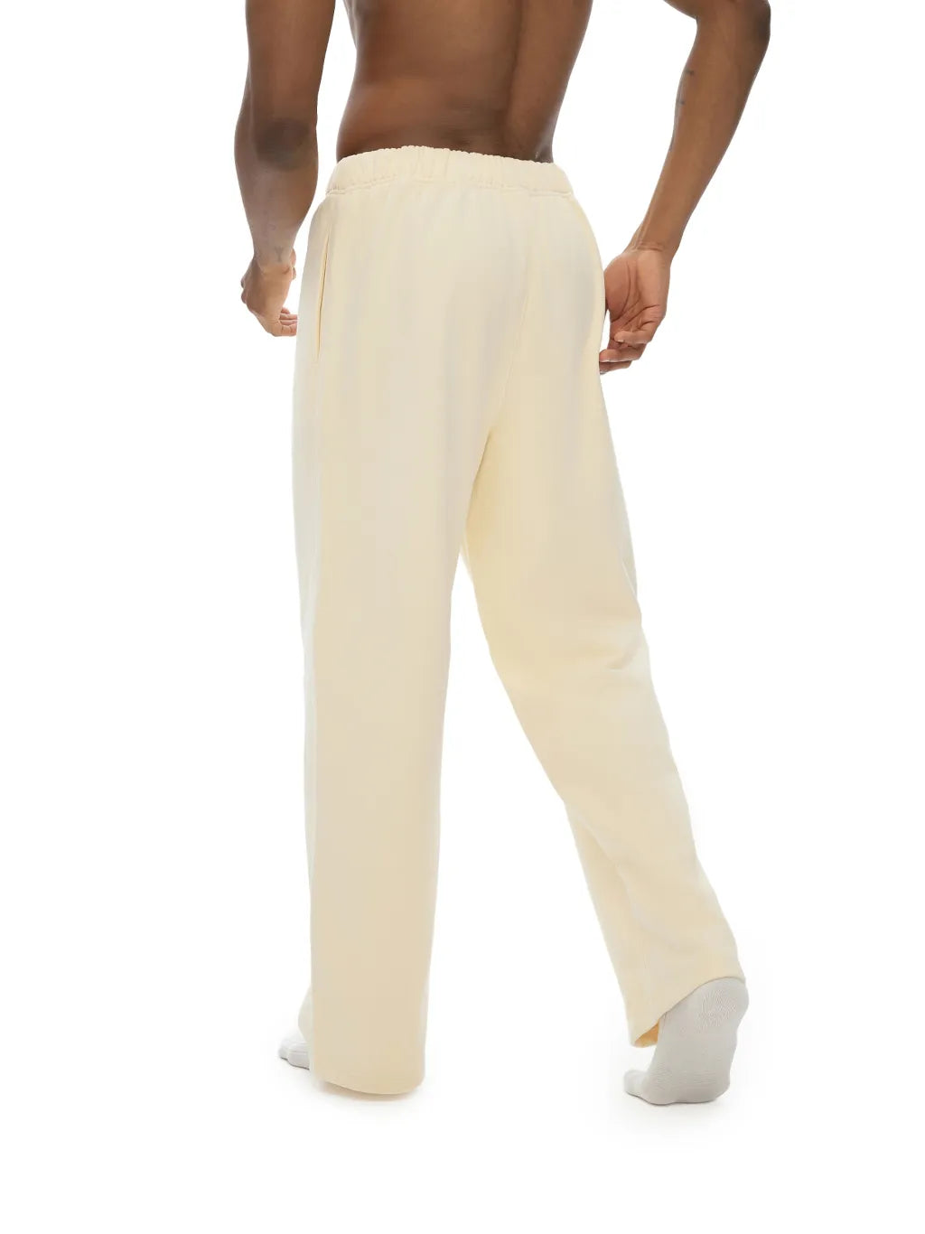 LUXURY TERMINAL - Heavyweight Fleece Straight Leg Pants