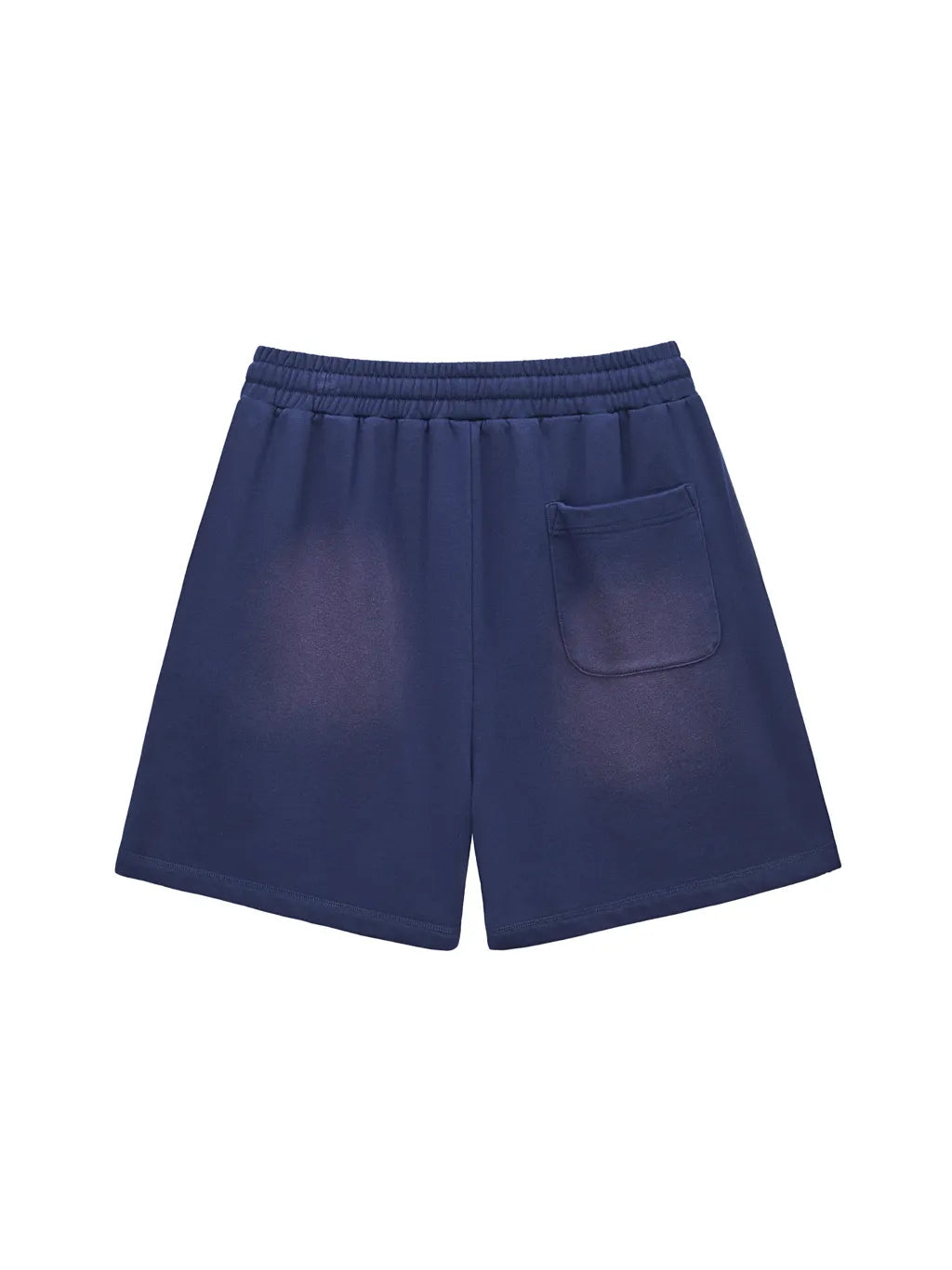 LUXURY TERMINAL - Sun Fade Raw Edge Cotton Shorts