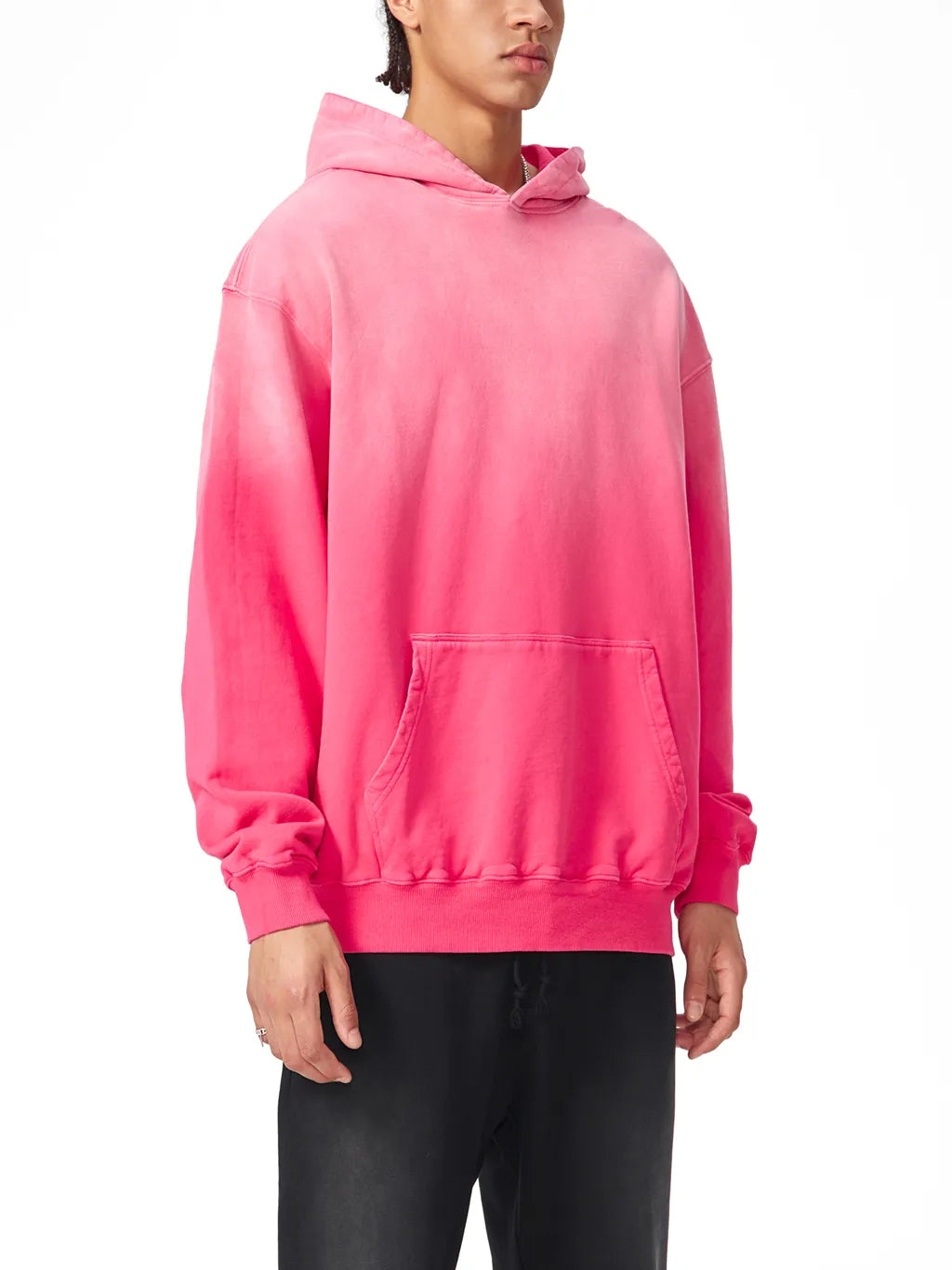 LUXURY TERMINAL - Heavyweight Sunfade Oversized Hoodie