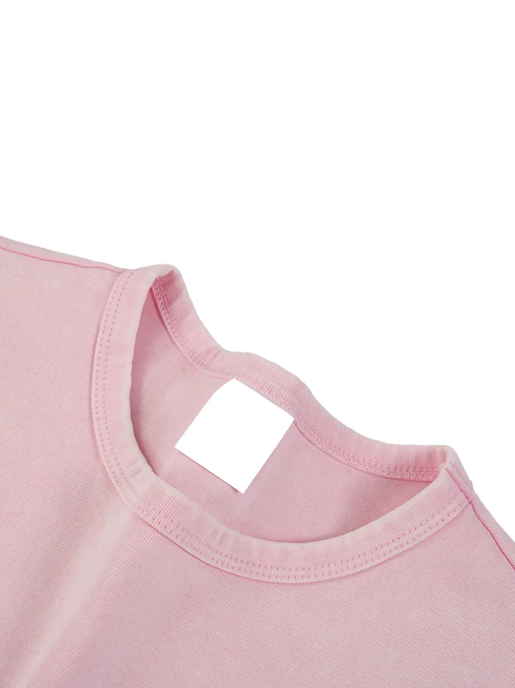 LUXURY TERMINAL - Snow Washed Crop Top
