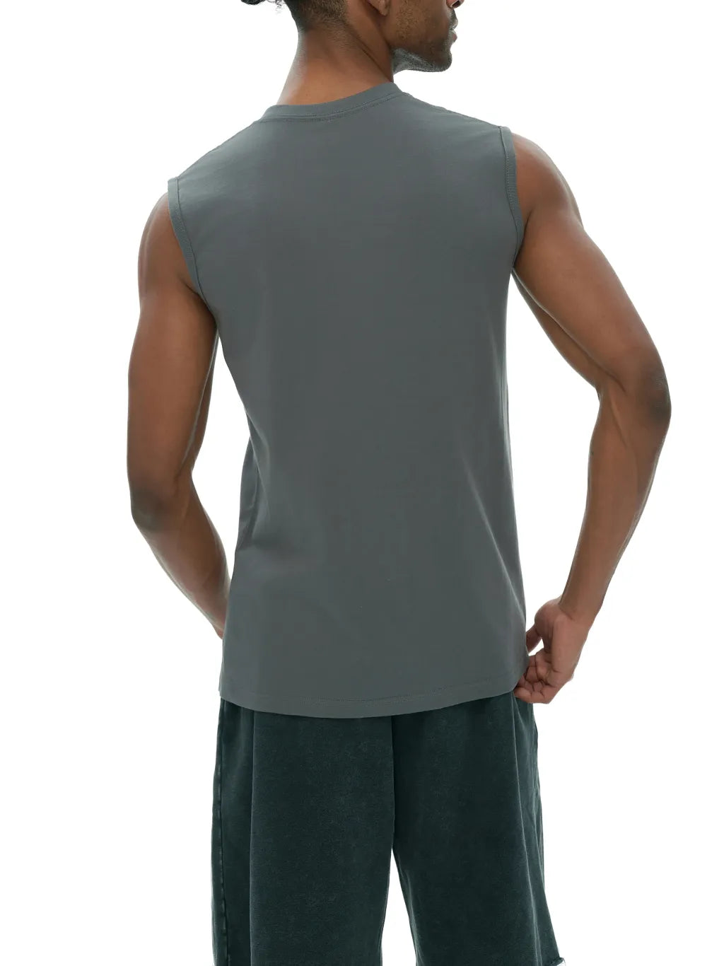 LUXURY TERMINAL - Men's Sleeveless Cotton Tank Top