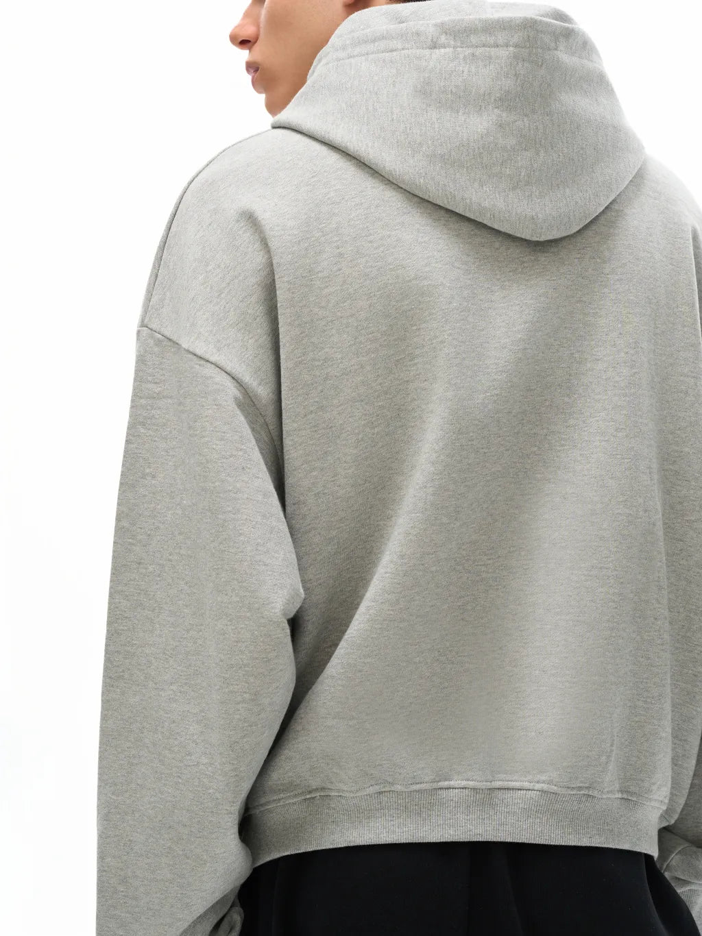 LUXURY TERMINAL - Unisex Cotton Cropped Hoodie