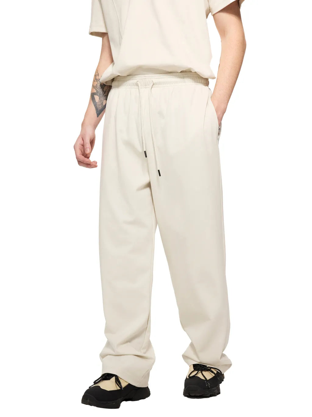 LUXURY TERMINAL - Mesh-Lined Quick-Dry Athletic Leg Pants