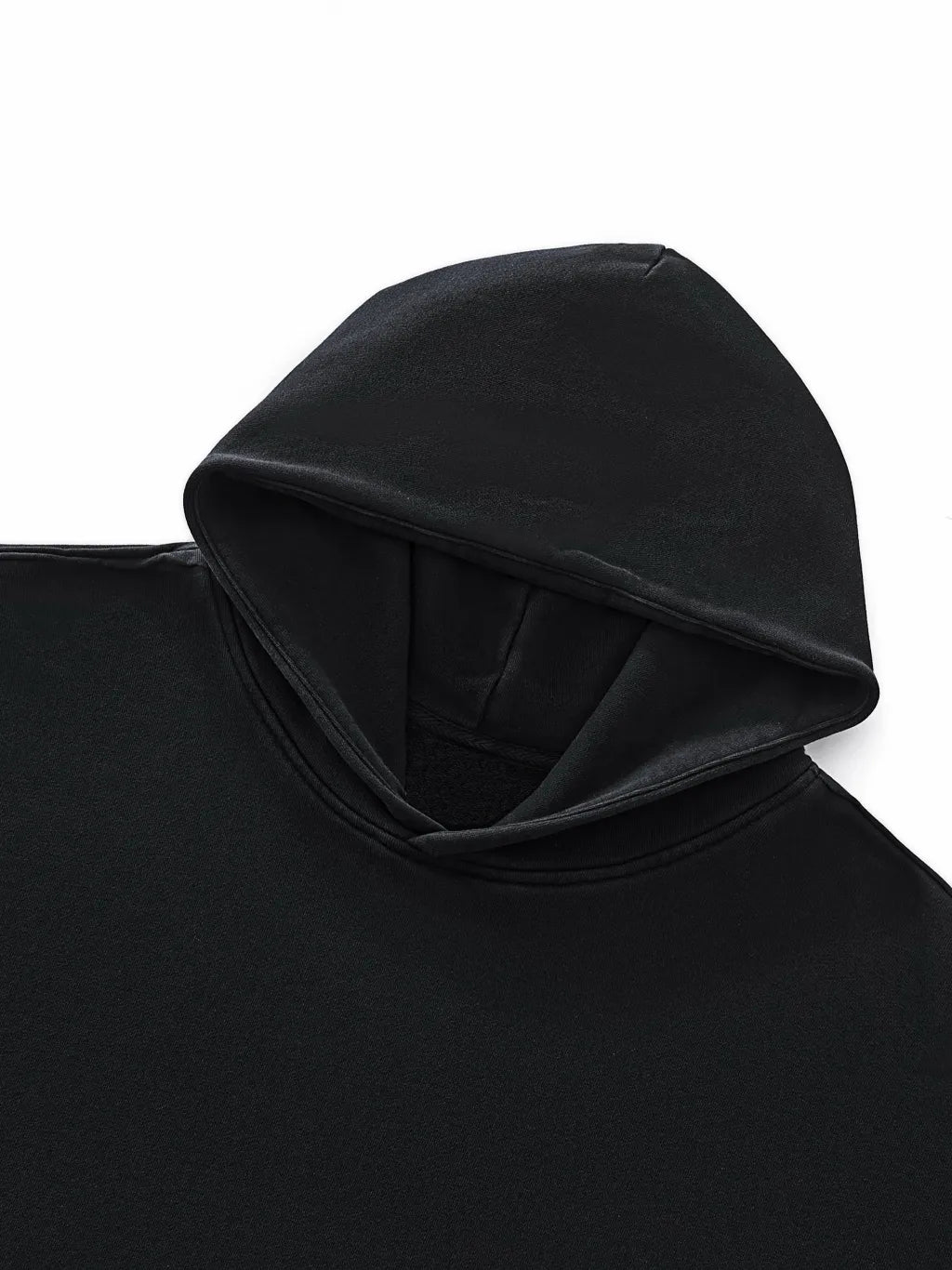 LUXURY TERMINAL - Raw-Seam Enzyme Washed Hoodie