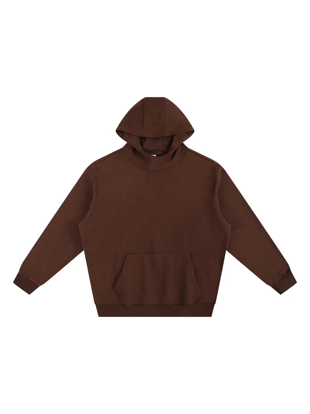 LUXURY TERMINAL - Fleeced High Neck Hoodie
