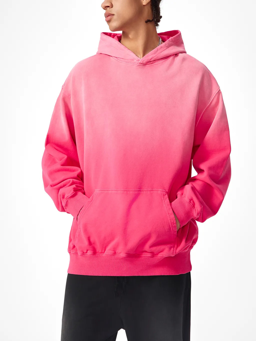 LUXURY TERMINAL - Heavyweight Sunfade Oversized Hoodie
