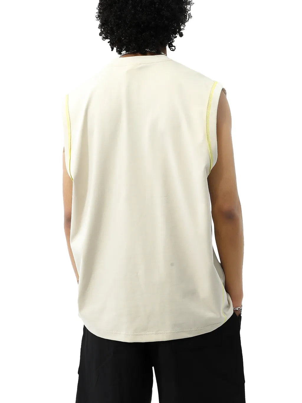 LUXURY TERMINAL - Contrast Panel Cooling Performance Tank Top