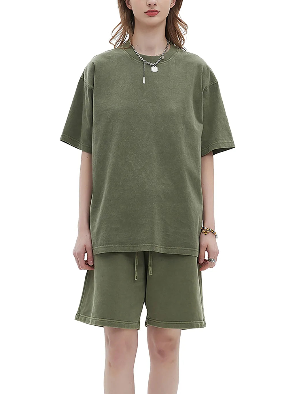 LUXURY TERMINAL - Enzyme Washed T-Shirt