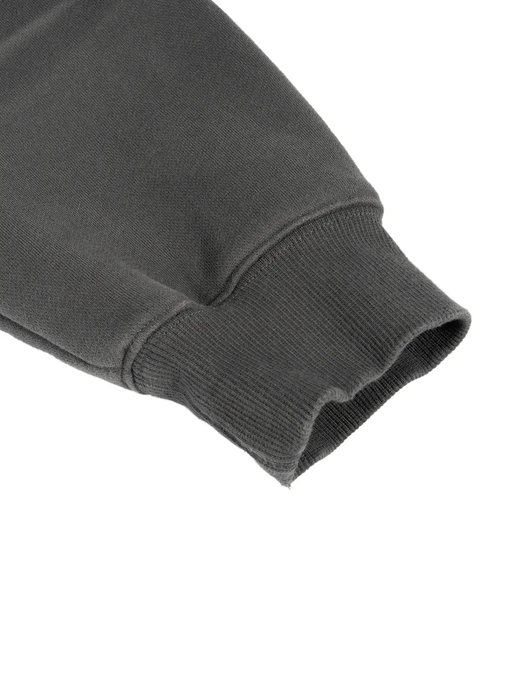 LUXURY TERMINAL - Frayed Sunfade Boxy Fleece Hoodie