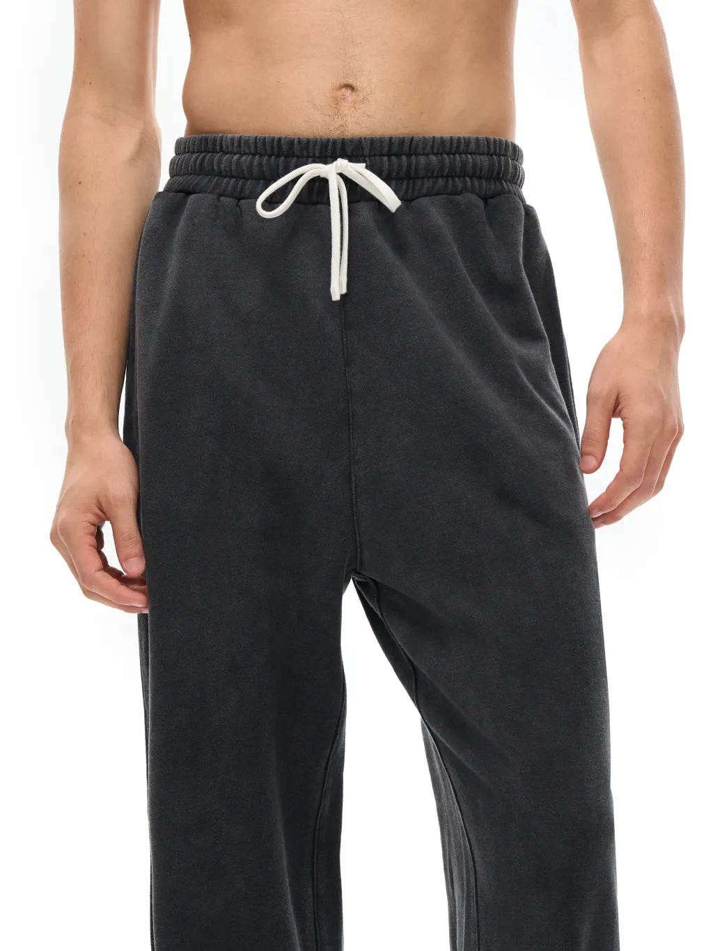 LUXURY TERMINAL - Vintage Washed Cotton Sweatpants