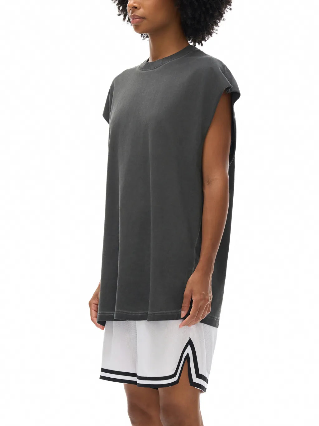 LUXURY TERMINAL  - Reverse Washed Tank Top