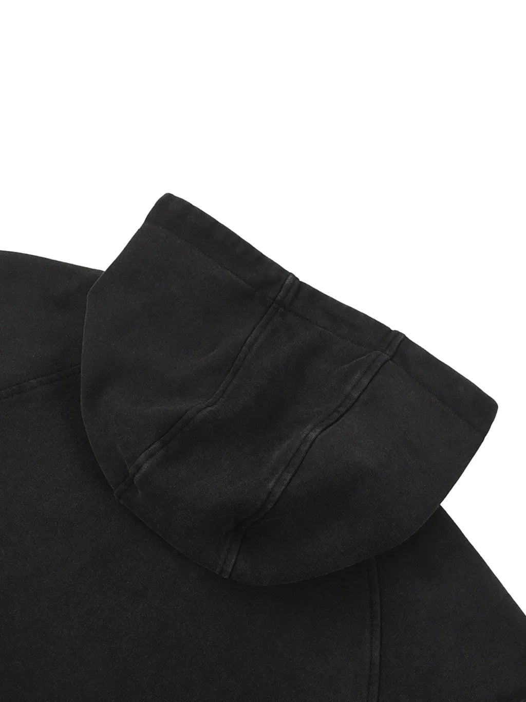 LUXURY TERMINAL - Snow Washed Sleeveless Hoodie