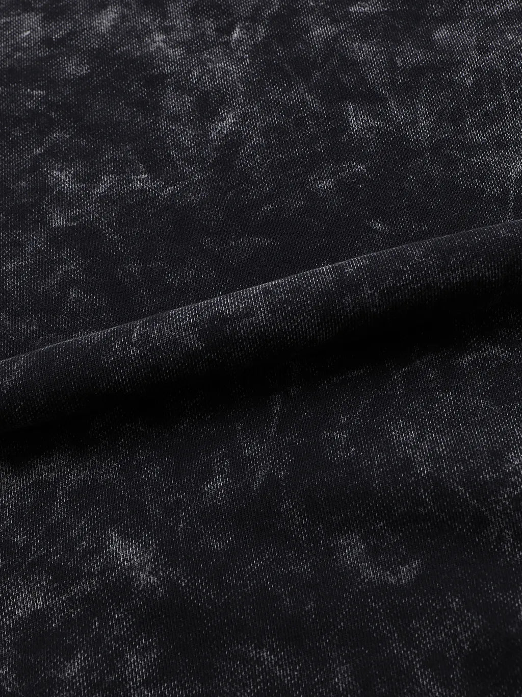 LUXURY TERMINAL - Snow Washed Hand-Frayed Sweatshirt